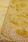 Fancy Tissue Yellow Saree