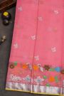 Zari Kota Pink saree