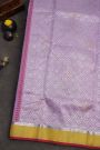 Zari Kota Lavender saree