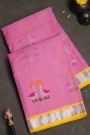 Zari Kota Pink Saree