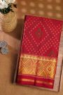 Patola Silk Red Saree