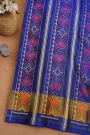 Rajkot Patola Silk Royal Blue Saree