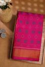 Patola Silk Dark Pink Saree