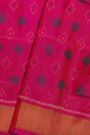 Patola Silk Dark Pink Saree