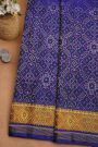 Patola Silk Navy Blue Saree