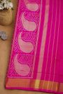 Patola Silk Pink Saree