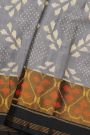 Patola Silk Grey Saree