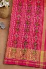 Patola Silk Pale Pink Saree