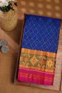Patola Silk Royal Blue Saree