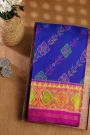Patola Silk Royal Blue Saree