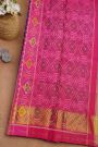 Patola Silk Royal Blue Saree