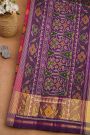 Patola Silk Pink Saree