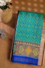 Patola Silk Sea Green Saree