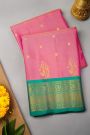 Gadwal Silk Pink Saree