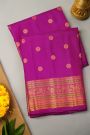 Gadwal Silk Purple Saree