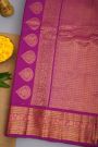 Gadwal Silk Purple Saree