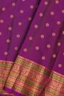 Gadwal Silk Purple Saree