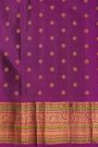 Gadwal Silk Purple Saree