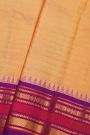 Gadwal Silk Cream Saree