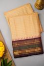 Gadwal Silk Cream Saree