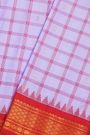 Gadwal Silk Lavender Saree