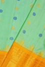 Gadwal Silk Sea Green Saree