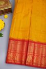 Gadwal Silk Mustard Saree