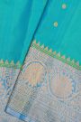 Gadwal Silk Sea Green Saree