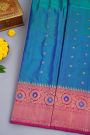 Gadwal Silk Blue Saree