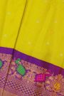 Gadwal Silk Light Green Saree