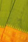 Gadwal Silk Green Saree