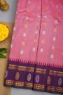 Gadwal Silk Pink Saree