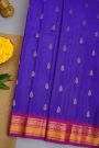 Gadwal Silk Royal Blue Saree