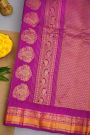 Gadwal Silk Royal Blue Saree