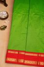 Narayanpet Silk Parrot Green Saree