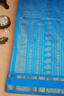 Narayanpet Silk Sky Blue Saree