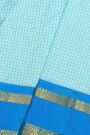 Narayanpet Silk Sky Blue Saree