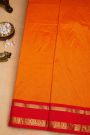 Narayanpet Silk Orange Saree