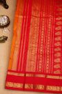 Narayanpet Silk Orange Saree