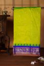 Narayanpet Silk Parrot Green Saree