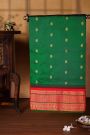 Narayanpet Silk Bottle Green Saree