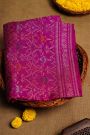 Khaadi  cotton Purple Saree