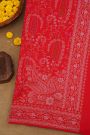 Khaadi Cotton Pink Saree