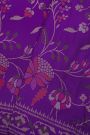 Khaadi Cotton Purple Saree