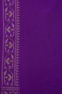 Khaadi Cotton Purple Saree