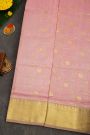 Venkatagiri Silk Baby Pink Saree