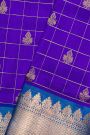 Venkatagiri Silk Royal Blue Saree