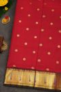 Venkatagiri Silk Red Saree
