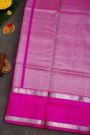 Venkatagiri Silk Dark Purple Saree