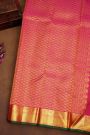 Kancheepuram Silk Pink Saree